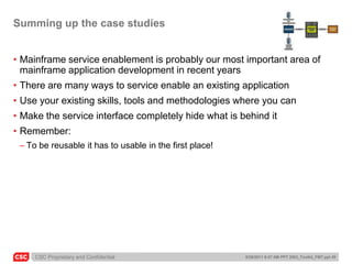 S424. Soa Mainframe Practices Best And Worst | PPTX