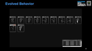 32
Evolved Behavior
 