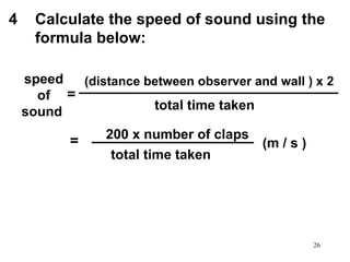 Total Observer Reflection of Sound Part 1 | PPT