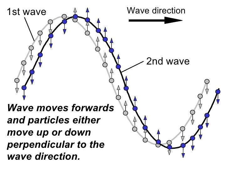 Transverse Wave Particle Motion Maximum Upwards Velocity Of A Wave