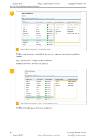 Matrix Intercomapny S4F90 SAP Business Planning and Consolidation Embedded Consolidation | PDF