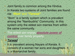 Family: Definition, Changing trends in family structure, Types of ...