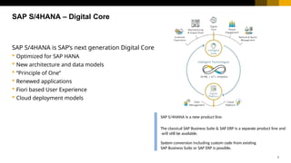 SAP S4 HANA Conversion and Migration .pptx