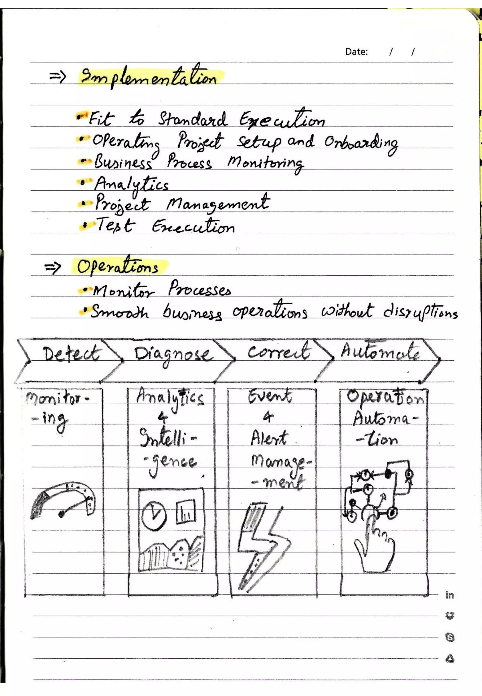 S/4 HANA Hand Written Notes | PDF