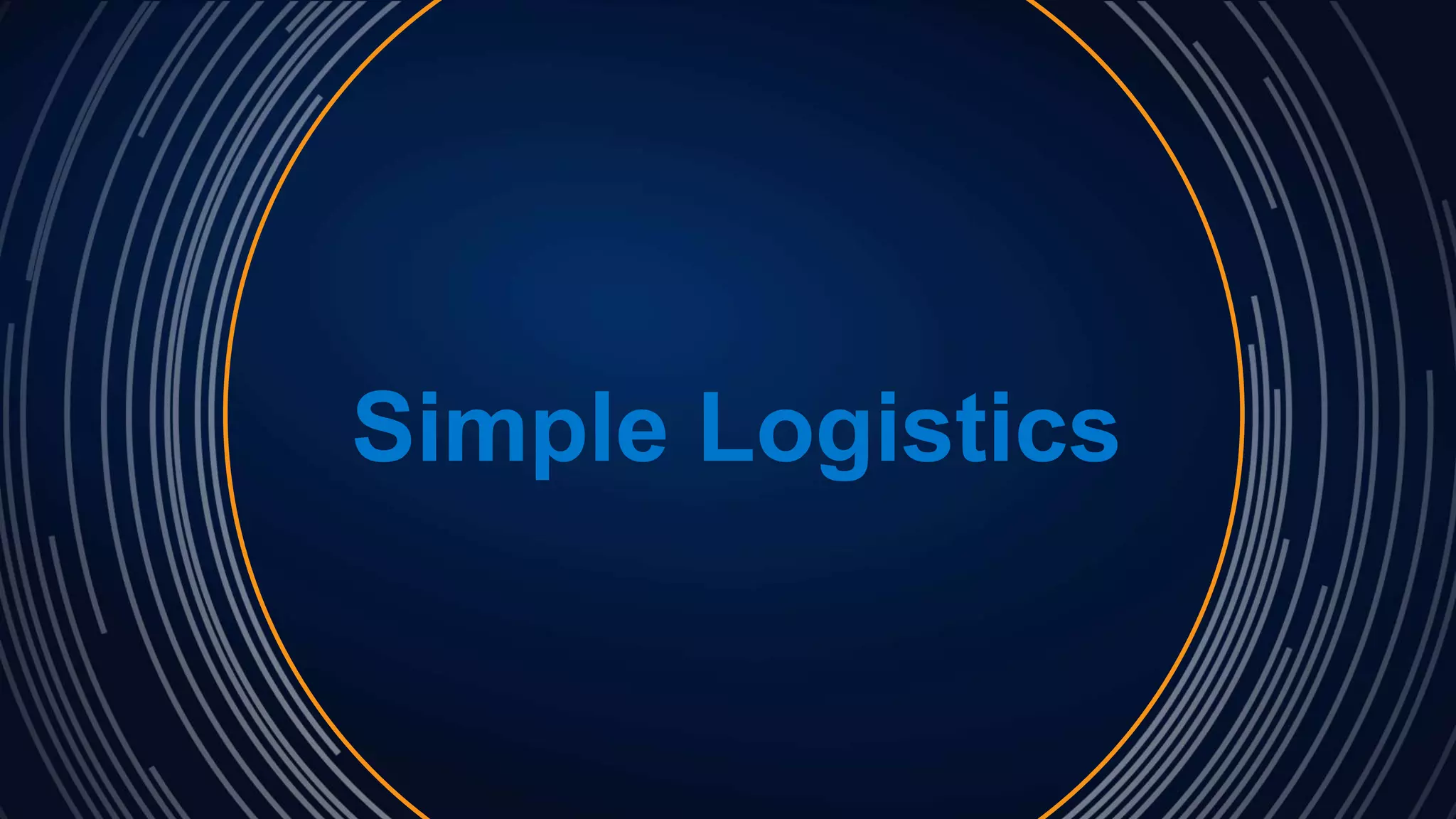 Simple Logistics
 