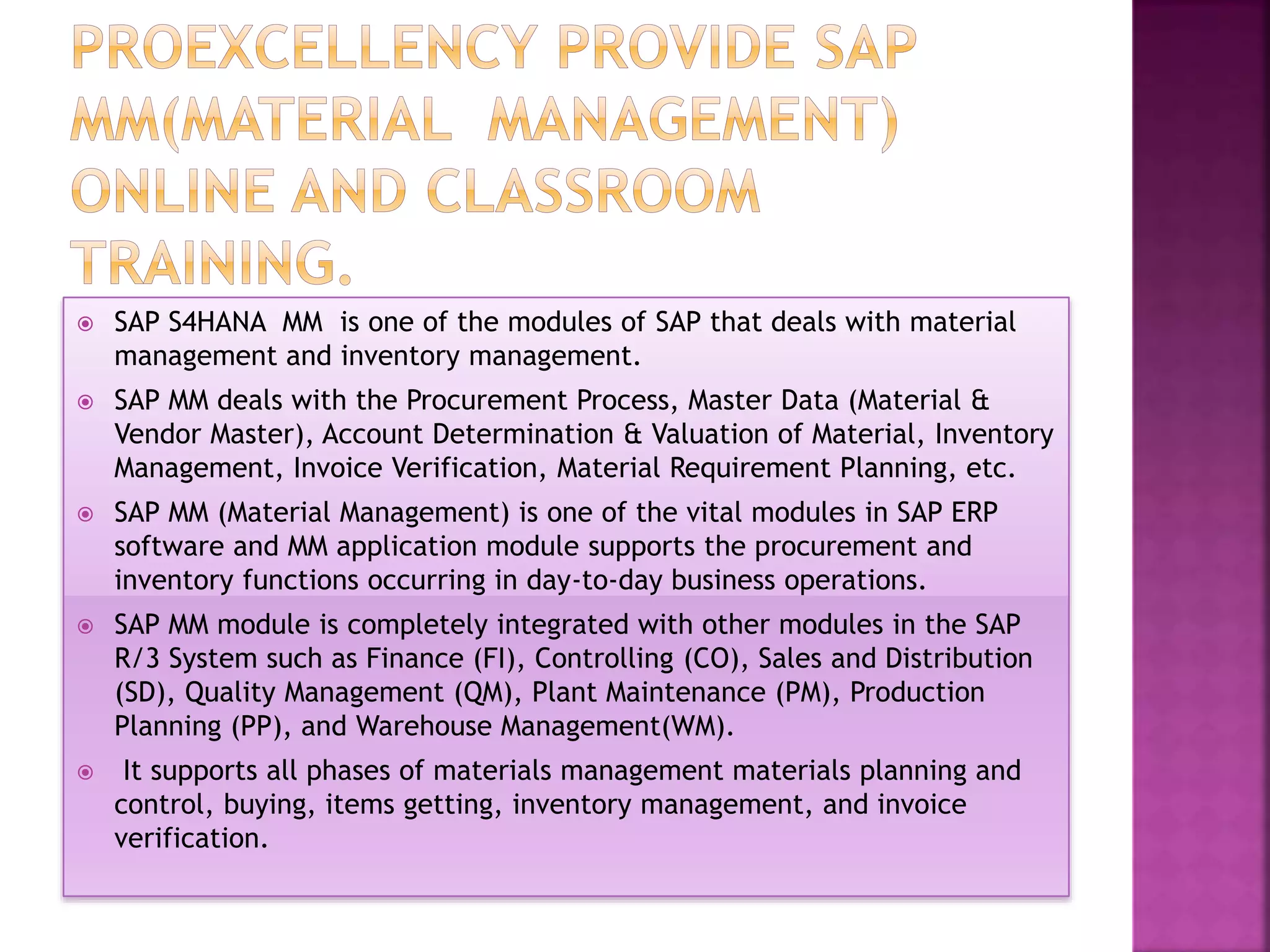 S4 hana mm PPT