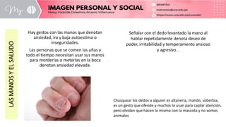 El Lenguaje Corporal de las Manos para Fortalecer la Imagen Personal | PDF