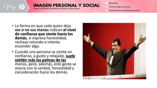 El Lenguaje Corporal de las Manos para Fortalecer la Imagen Personal | PDF