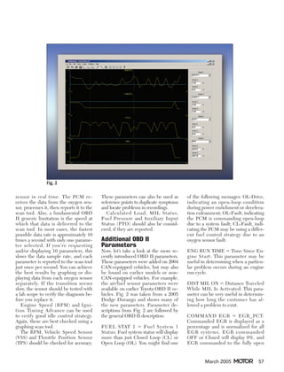 Test Pcm O2 Input Obd2 diagnostics | PDF