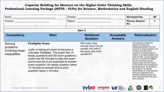 Hots Math Questions S4_SD_HOTS-in-Practice-Math.pptx........ | PPTX