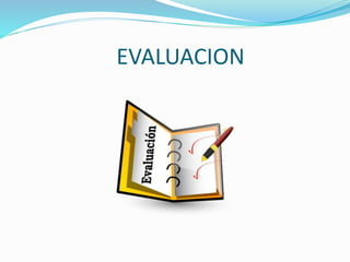 EVALUACION
 
