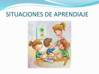 SITUACIONES DE APRENDIAJE
 