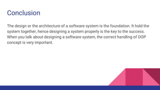 Concepts of oops | PPTX