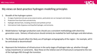 Hydrogen modelling in TIMES – a summary of the inputs, outputs, and ...