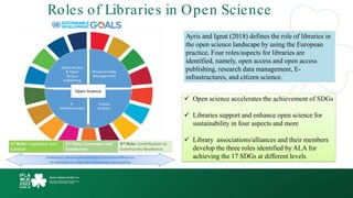 Building Sustainability and Open Science in Academic Libraries Through ...