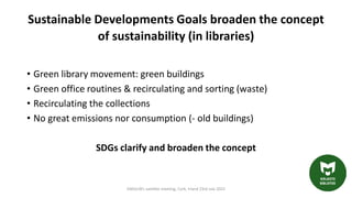 Advocating Public Libraries by the SDGs | PDF