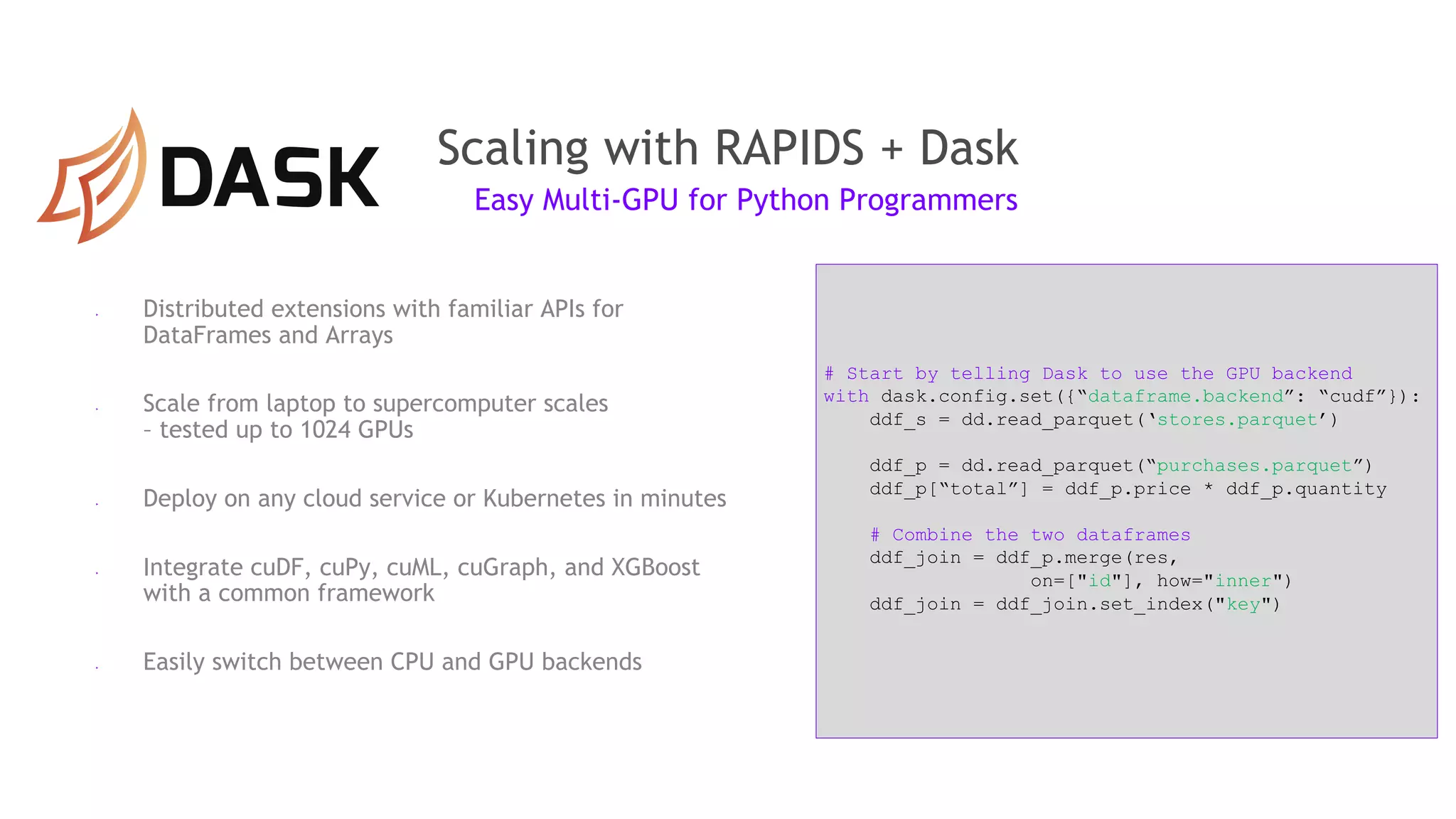 S51281 - Accelerate Data Science in Python with RAPIDS ...