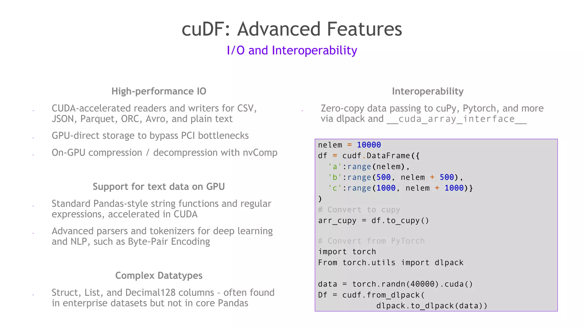 S51281 - Accelerate Data Science in Python with RAPIDS ...