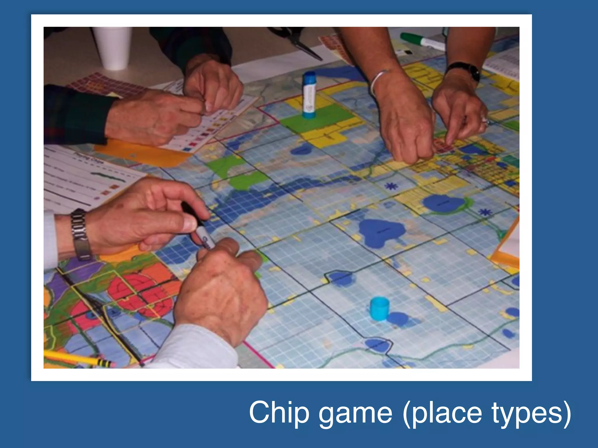 Chip game (place types)
 
