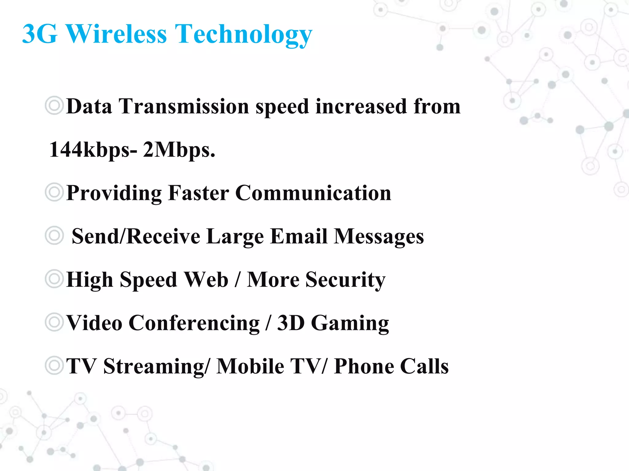 3G vs 4G and Cellular Networks | PPT