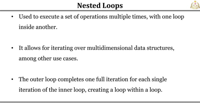 C++ Nested loops, matrix and fuctions.pdf