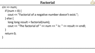 C++ Nested loops, matrix and fuctions.pdf