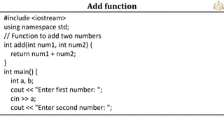 C++ Nested loops, matrix and fuctions.pdf