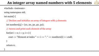 C++ Nested loops, matrix and fuctions.pdf image.