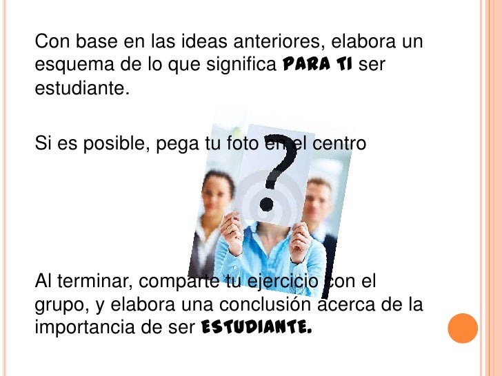 ¿Que es ser estudiante?