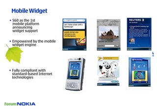 S60 3rd FP2 Widgets