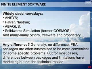S6 l04 analytical and numerical methods of structural analysis | PPT