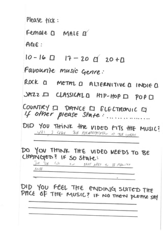 Example Questionnaire 1