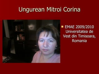 Ungurean Mitroi Corina ,[object Object]