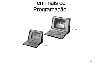 Terminais de
Programação
PG720
PG740
 