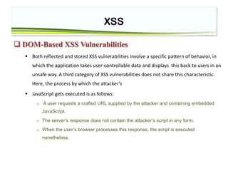 how do you prevent xss when using innerhtml in... Session7-XSS & CSRF | PDF