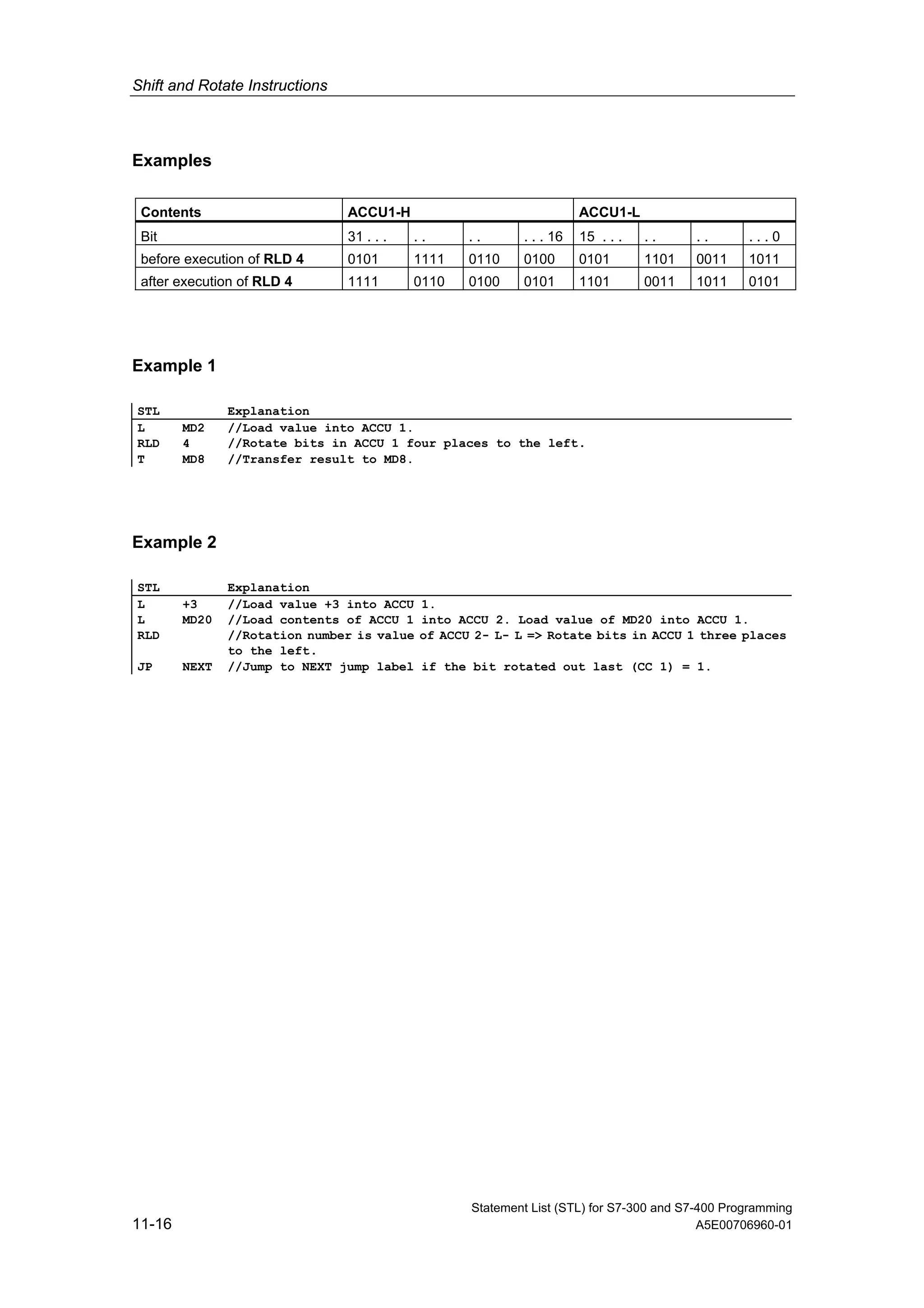 Stl Programing Example S7 300 stl_programming_manual | PDF