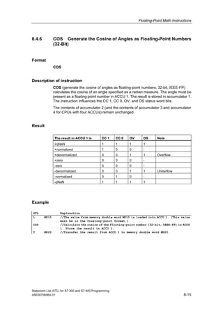 S7 300 stl_programming_manual | PDF