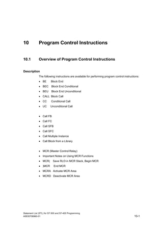 S7 300 stl_programming_manual | PDF