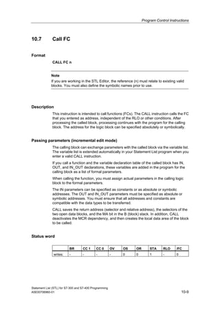 S7 300 stl_programming_manual | PDF