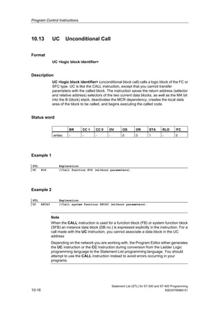 S7 300 stl_programming_manual | PDF