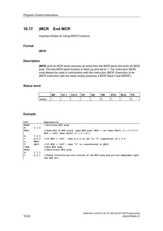 S7 300 stl_programming_manual | PDF