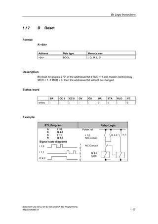 S7 300 stl_programming_manual | PDF