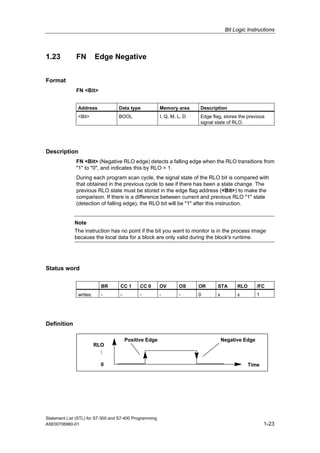 S7 300 stl_programming_manual | PDF