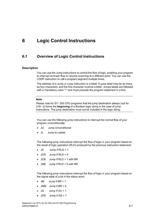 S7 300 stl_programming_manual | PDF