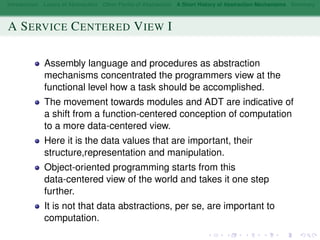 Abstraction | PDF