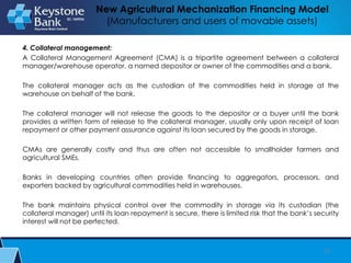 New Strategies for Financing Agricultural Mechanization | PDF