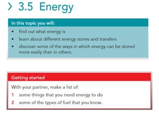 S7 lesson 3 Energy-Cambridge Lower Secondary Checkpoint Science-Physics ...