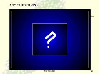 Toc-H INSTITUTE OF SCIENCE &
TECHNOLOGY 27
ANY OUESTIONS ?
 