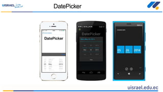 DatePicker
 