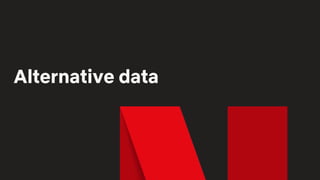 Alternative data